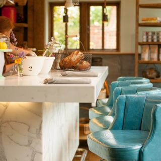 Swivel Chairs And Bar