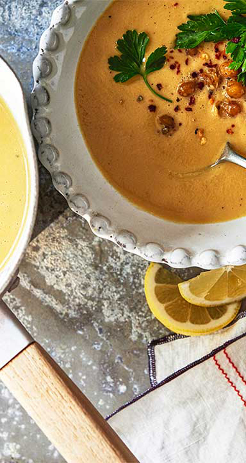 Recipe Simply Chickpea Lemon Soup Horizontal