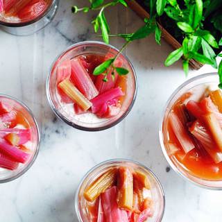 Recipe Sweet Rhubarb Fool