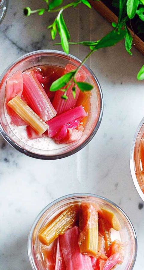 Recipe Sweet Rhubarb Fool