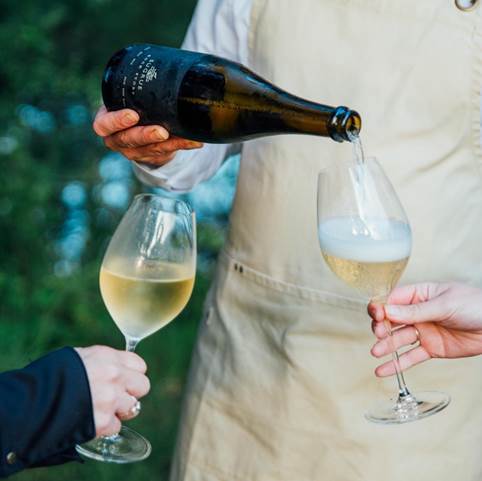 A person pouring wine into glasses

AI-generated content may be incorrect.